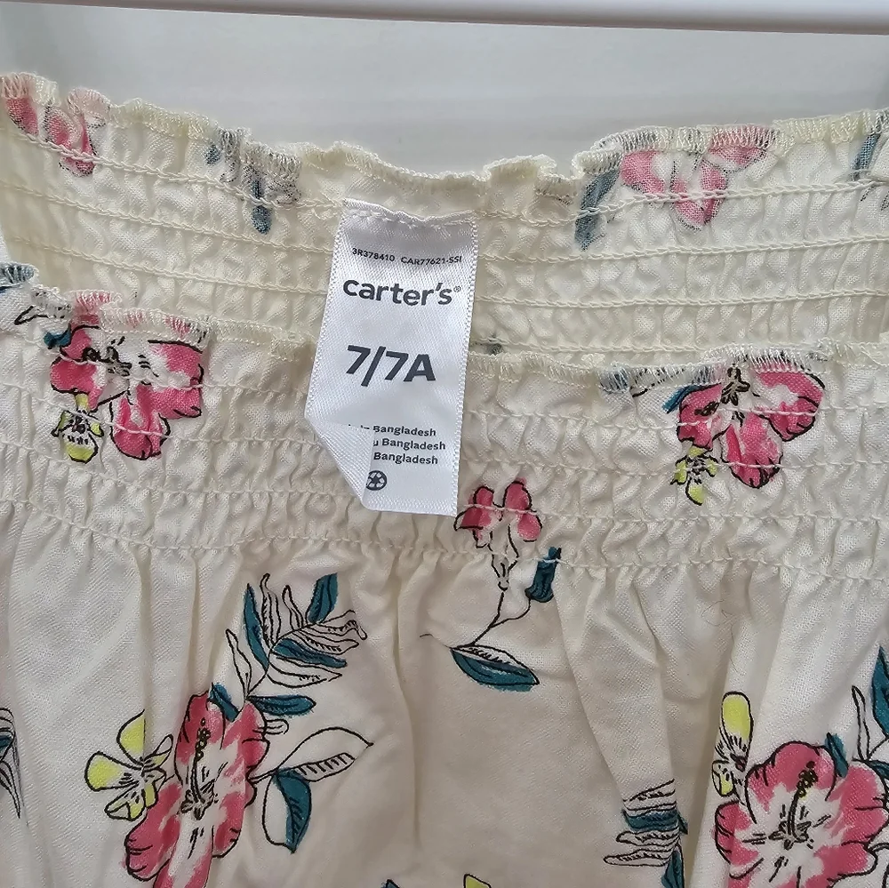 Carter's floral romper